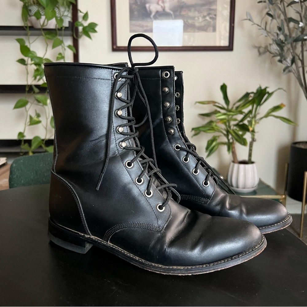 Justin Women’s Lace Up Roper Boots